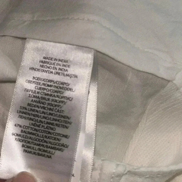 NEW Polo Ralph Lauren Straight Fit Linen Shorts Size 30 - Picture 7 of 9